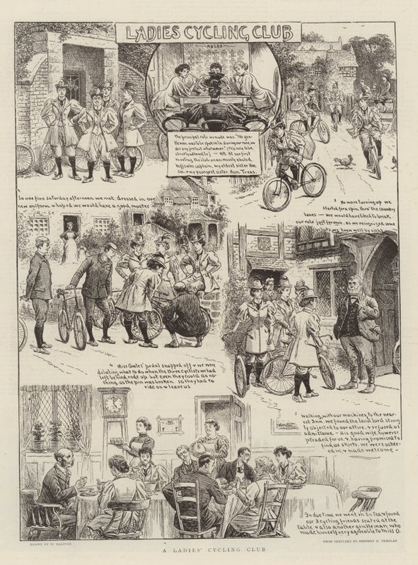 En damcykelklubb av William Ralston