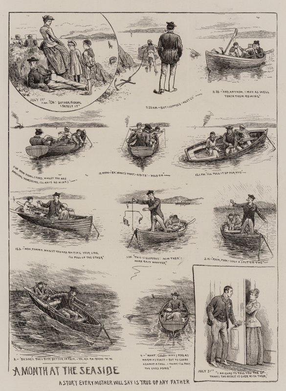 En månad vid havet av William Ralston