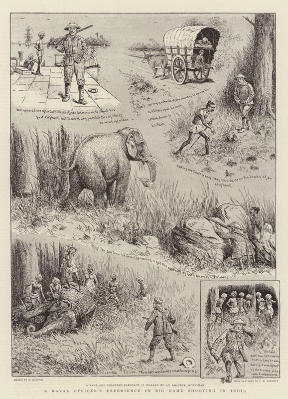 En sjöofficers erfarenhet av storviltsskytte i Indien av William Ralston