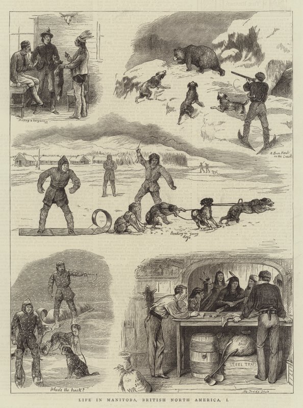 Livet i Manitoba, Brittiska Nordamerika, I av William Ralston