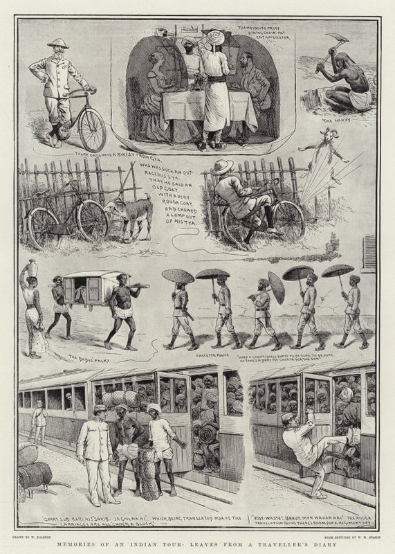 Minnen från en indisk rundtur, blad från en resenärs dagbok av William Ralston