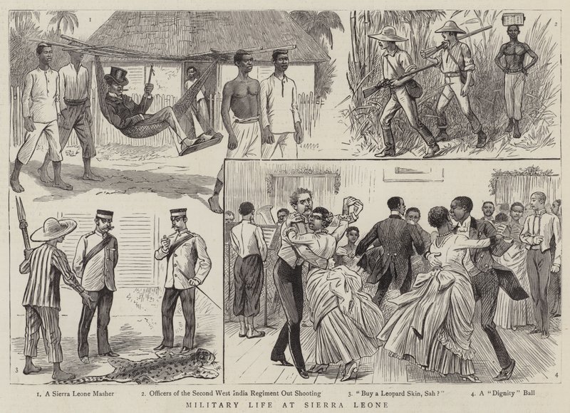 Militärt liv i Sierra Leone av William Ralston