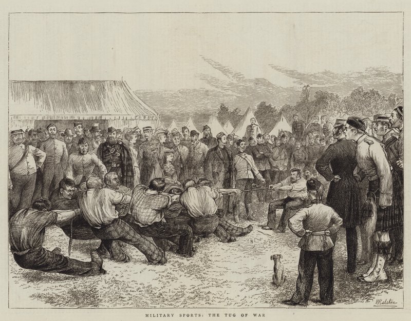 Militärsport, dragkampen av William Ralston