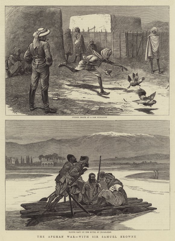 Det afghanska kriget, med Sir Samuel Browne av William Ralston