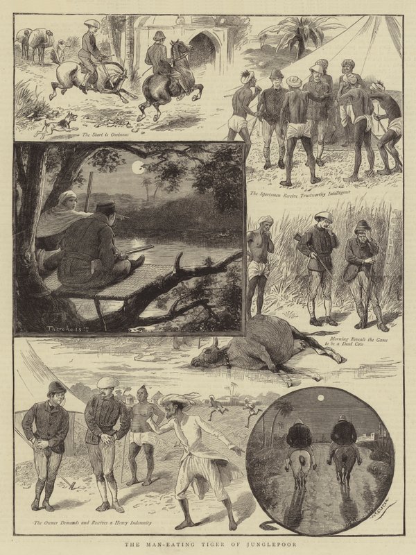 Den människoätande tigern från Junglepoor av William Ralston
