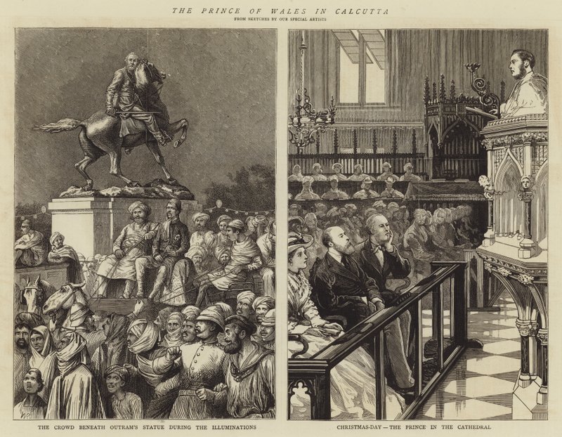 Prinsen av Wales i Calcutta av William Ralston
