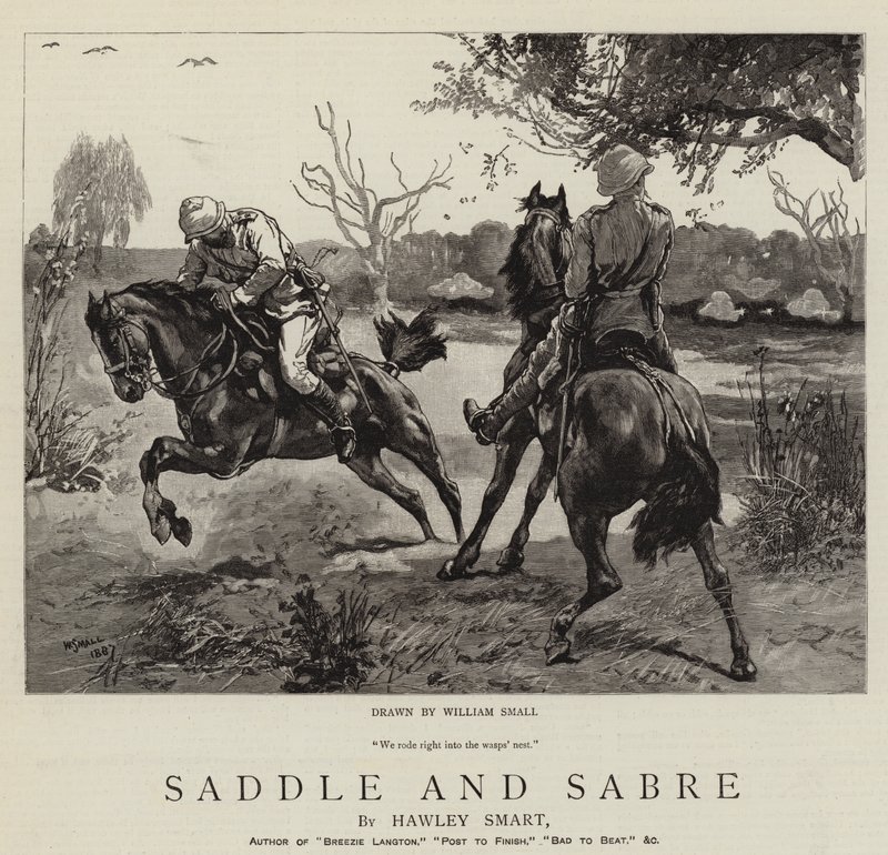Sadel och sabel av William Small