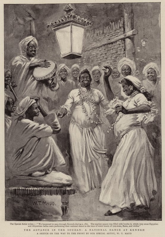 The Advance in the Soudan, en nationell dans på Kenneh av William T. Maud