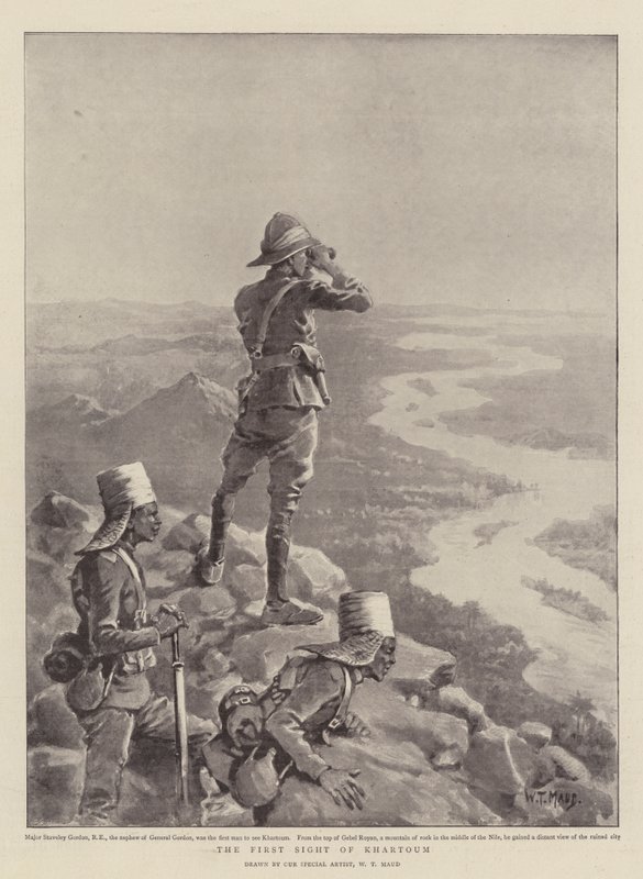 Den första åsynen av Khartoum av William T. Maud