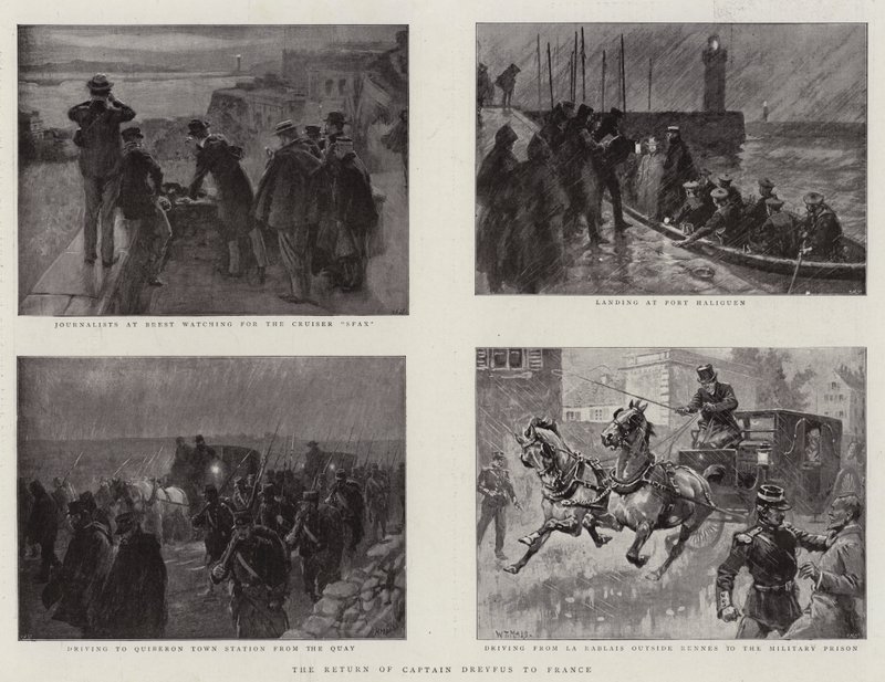Kapten Dreyfus återkomst till Frankrike av William T. Maud