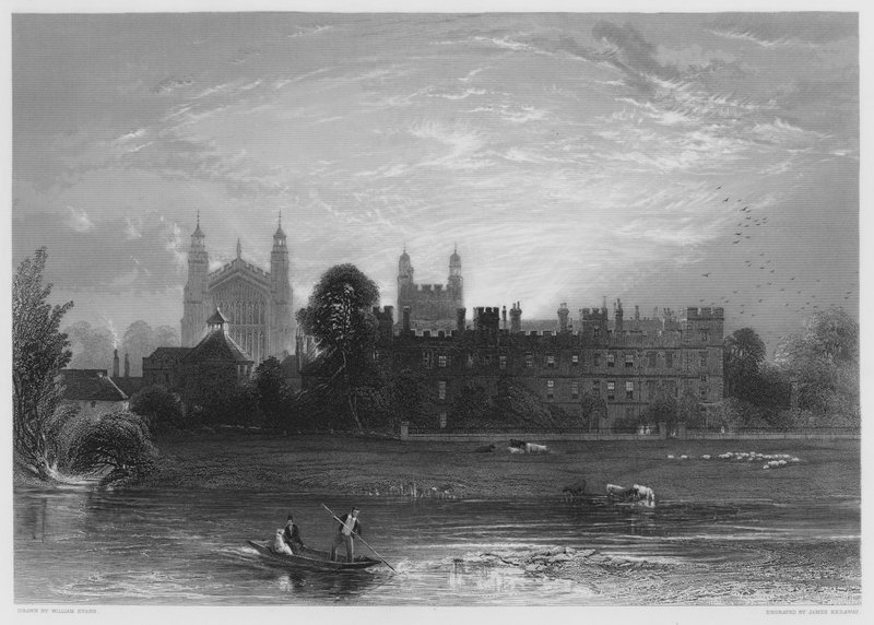 Eton, från låsen (gravyr) av William  Evans