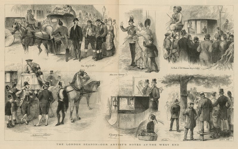 Anteckningar på ett sjukhus i London (gravyr) av William (after) Ralston
