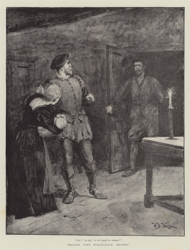 Mästare John Horseleigh, riddare av William Barnes Wollen