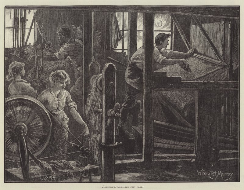 Matt-vävare av William Bazett Murray