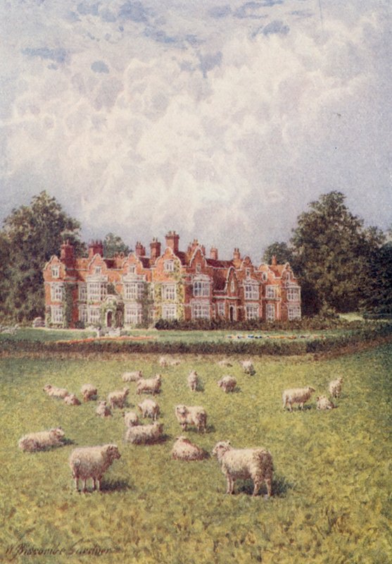 Goddington Park, Ashford (färglitografi) av William Biscombe Gardner