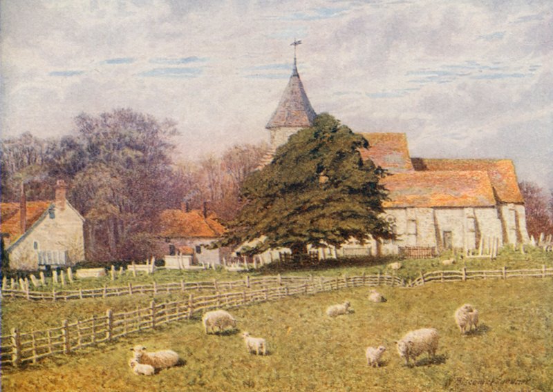 Romney (färglitografi) av William Biscombe Gardner