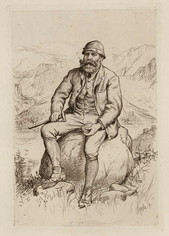 James Geikie, professor i geologi (gravyr) av William Brassey (after) Hole