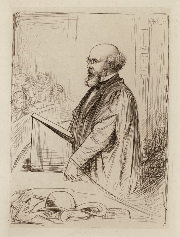 Norman Macpherson, professor i skotsk rätt (gravyr) av William Brassey (after) Hole