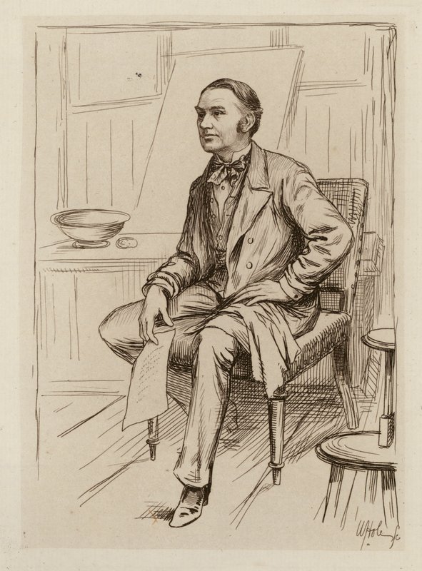 Thomas Annandale, professor i klinisk kirurgi (gravyr) av William Brassey (after) Hole