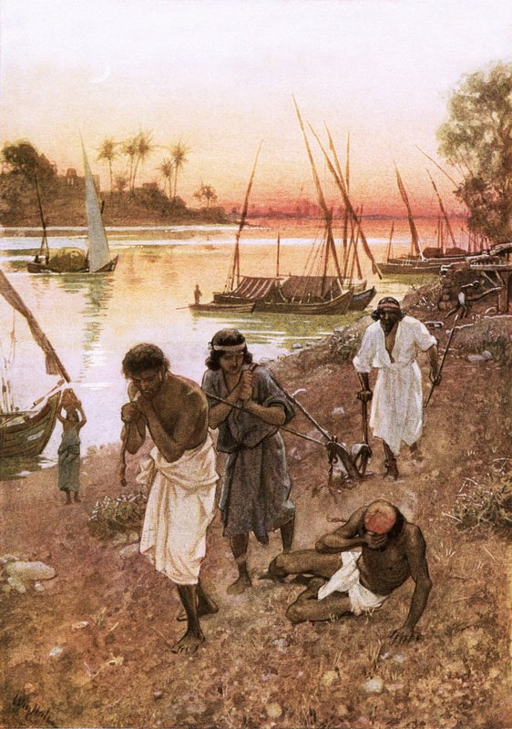 fångenskap i Babylon av William Brassey Hole
