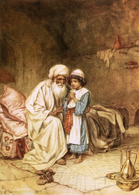 Eli och Samuel. Och han sade: 