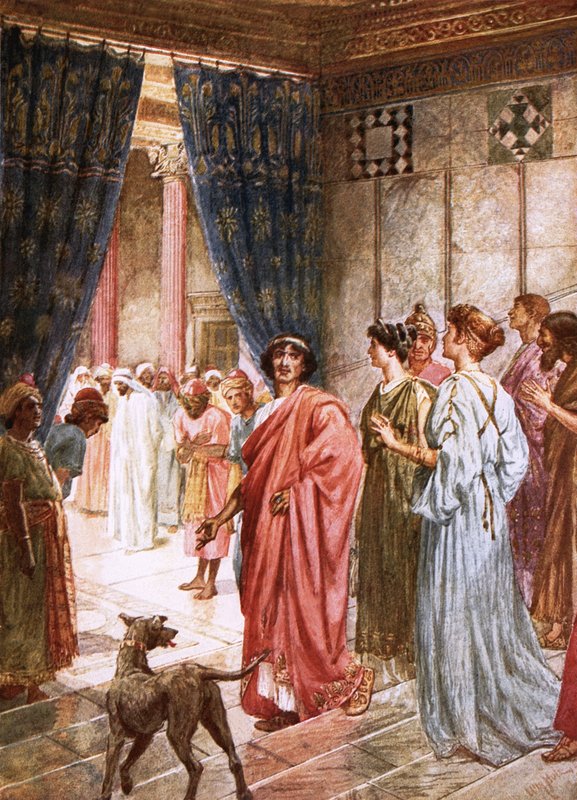 Pilatus skickar Jesus till Herodes av William Brassey Hole