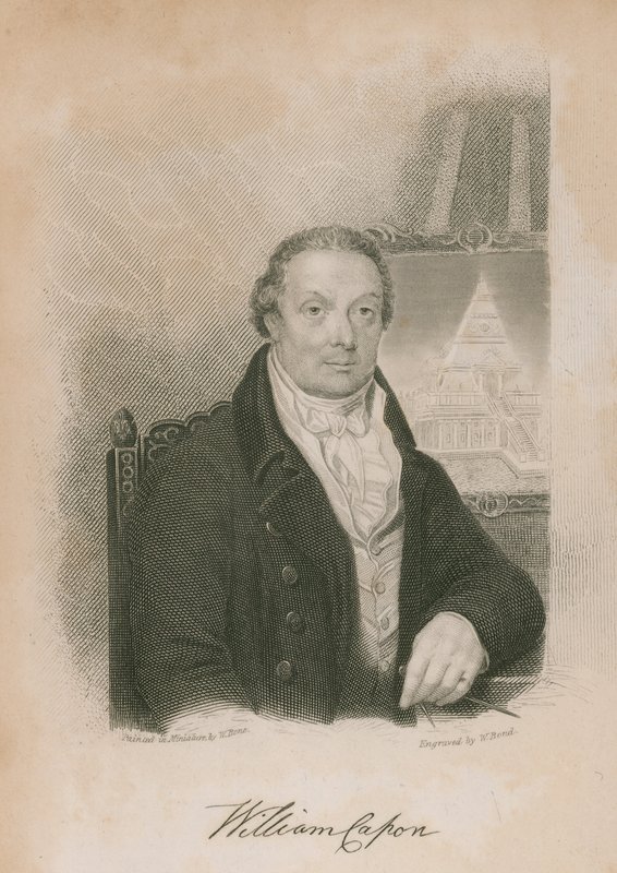 William Capon, ritare och målare av arkitektur och landskap till sin sena kungliga höghet hertigen av York av William Capon