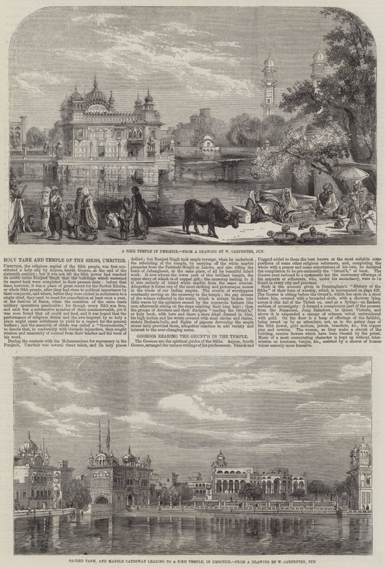 Helig tank och sikhernas tempel av William Carpenter