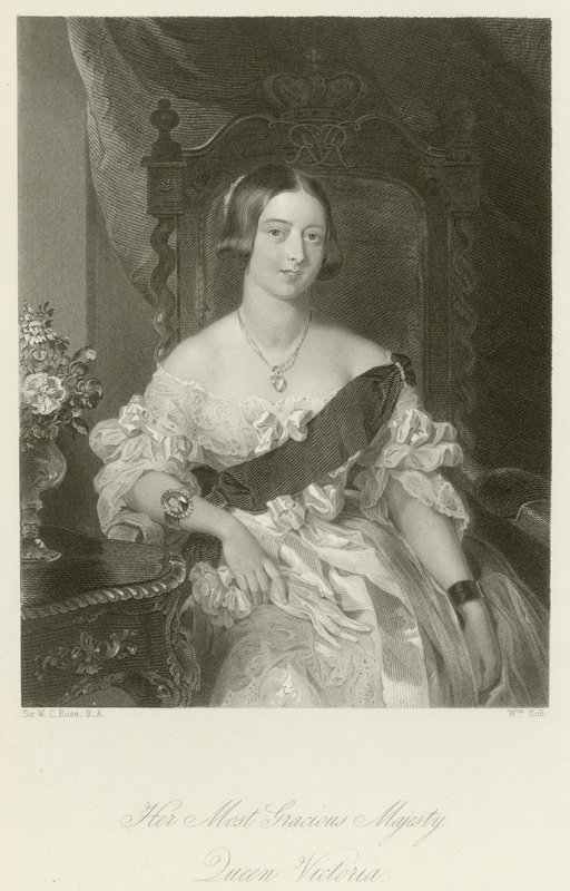Hennes Nådigaste Majestät Drottning Victoria av William Charles Ross