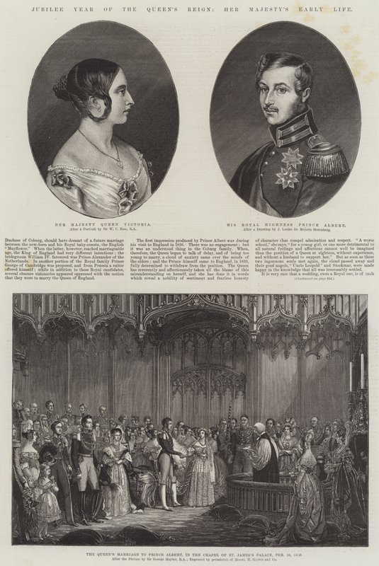 Drottningens jubileumsår, Hennes Majestäts tidiga liv av William Charles Ross