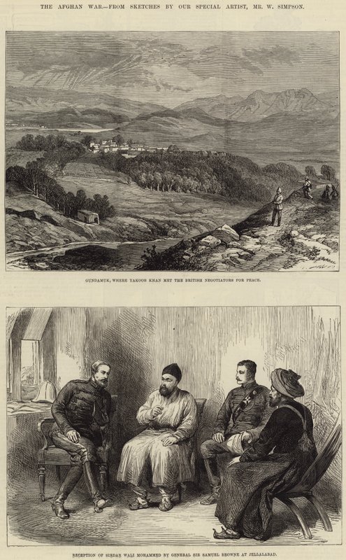 Det afghanska kriget av William Crimea Simpson