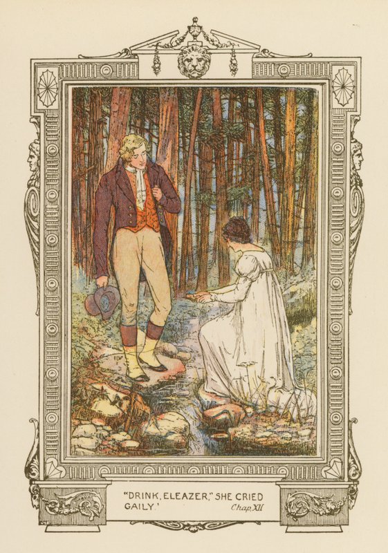 ""Drick, Eleazer", ropade hon glatt" (färglitografi) av William Cubitt Cooke