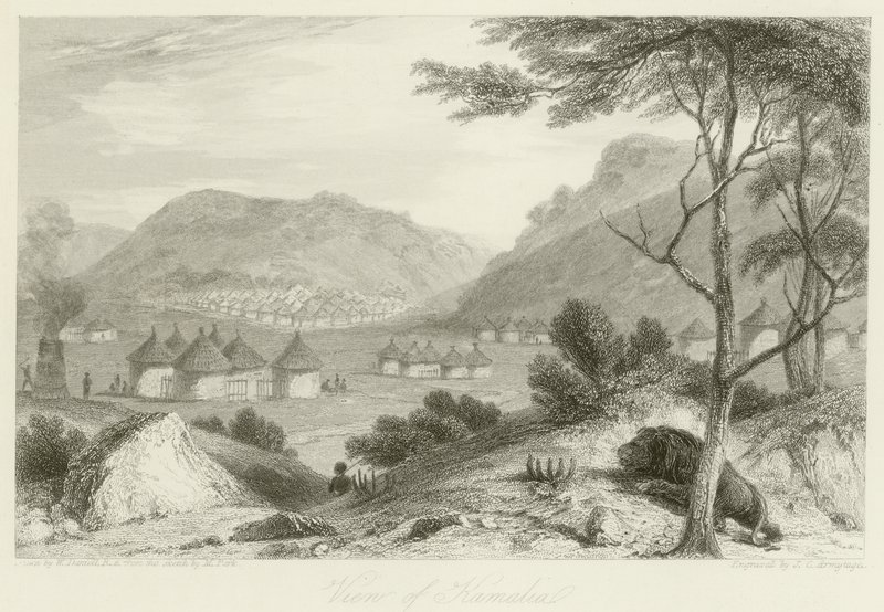 Utsikt över Kamalia av William Daniell