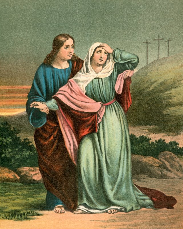 St John leder Mary hem av William Dobson