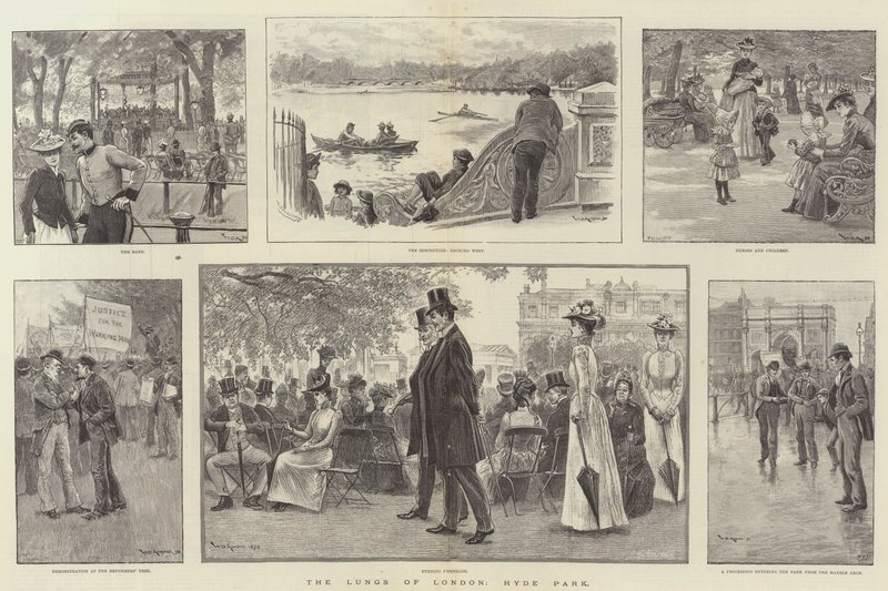 Londons lungor, Hyde Park av William Douglas Almond