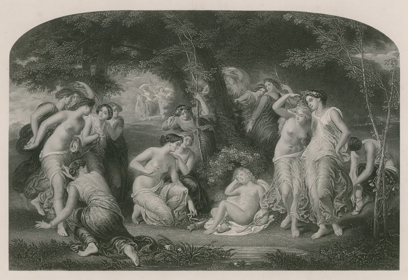 Avväpning av Amor, Sonnet CLIV av William Edward Frost