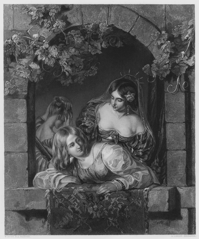 The Brides of Venice, från bilden i Vernon Gallery (gravyr) av William Etty