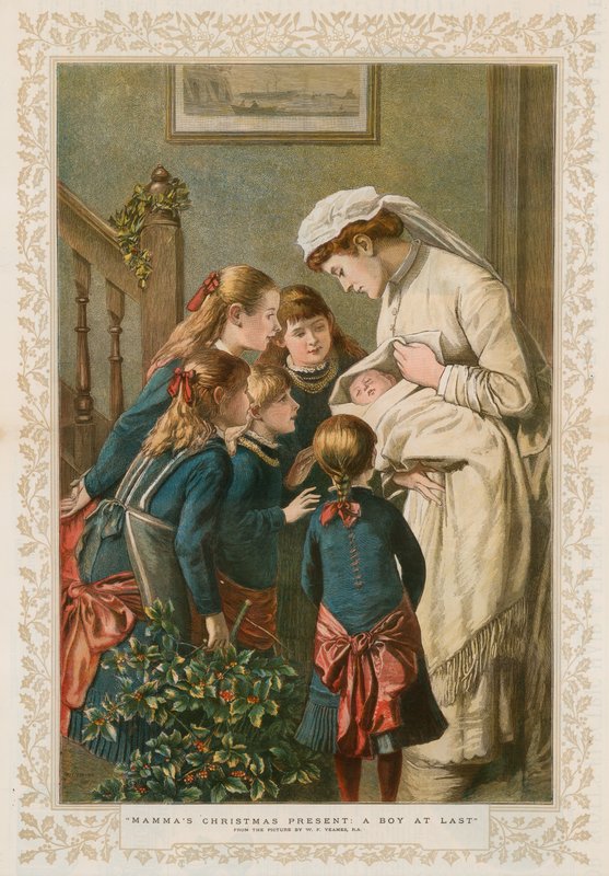 Mammas julklapp: En pojke till sist av William Frederick Yeames