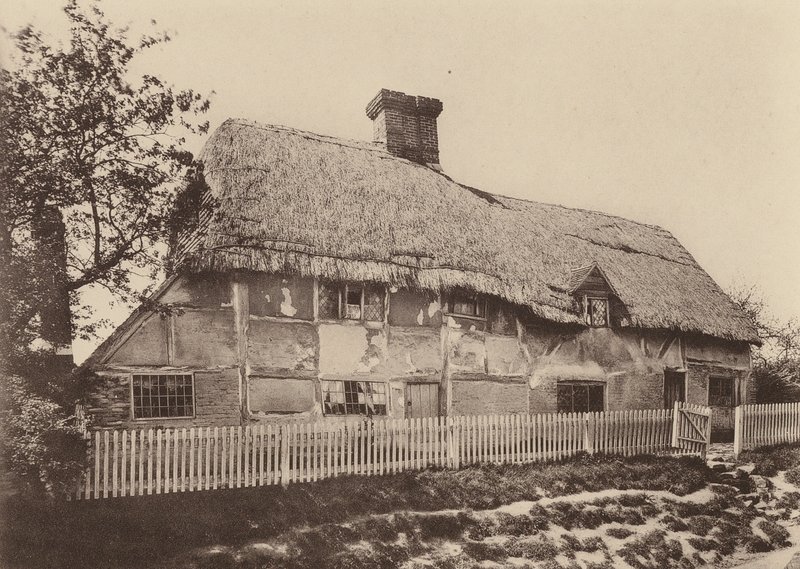 Vid Burwash, Sussex (svartvitt foto) av William Galsworthy Davie