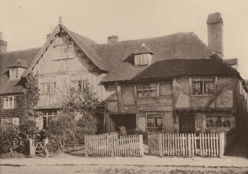 Vid Cranbrook, Kent (svartvitt foto) av William Galsworthy Davie