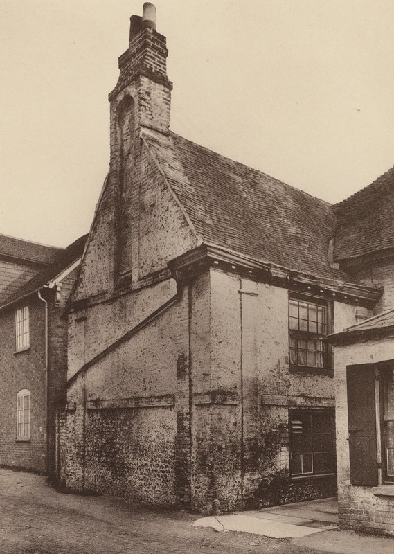 Vid Minster, Kent (svartvitt foto) av William Galsworthy Davie