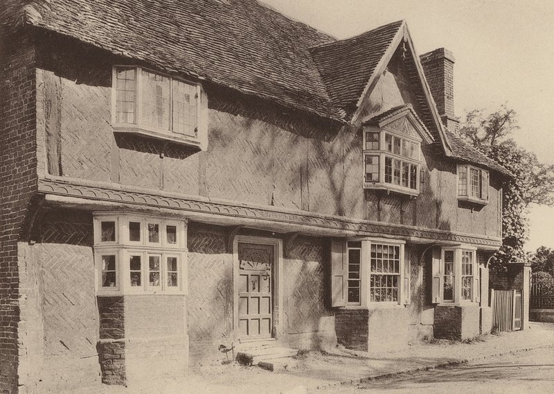 Vid Orpington, Kent (svartvitt foto) av William Galsworthy Davie