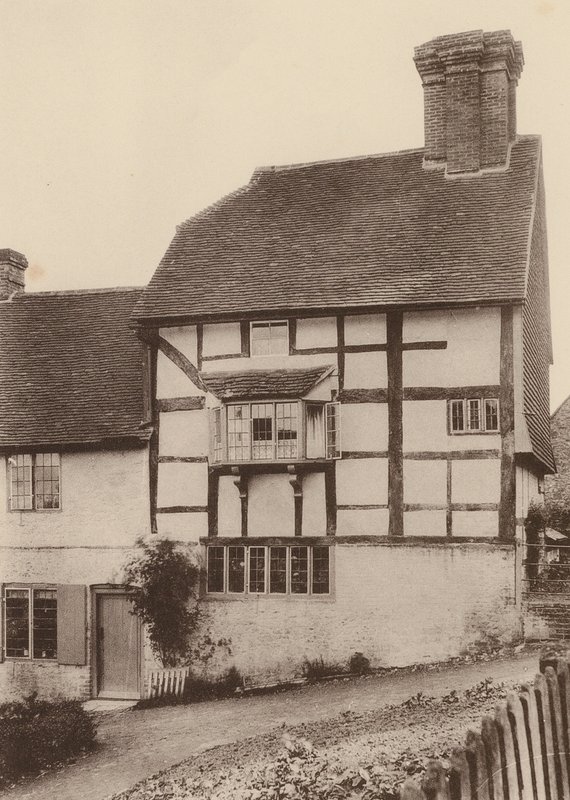 Vid Petworth, Sussex (svartvitt foto) av William Galsworthy Davie