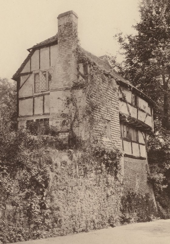 Vid Pulborough, West Sussex (svartvitt foto) av William Galsworthy Davie