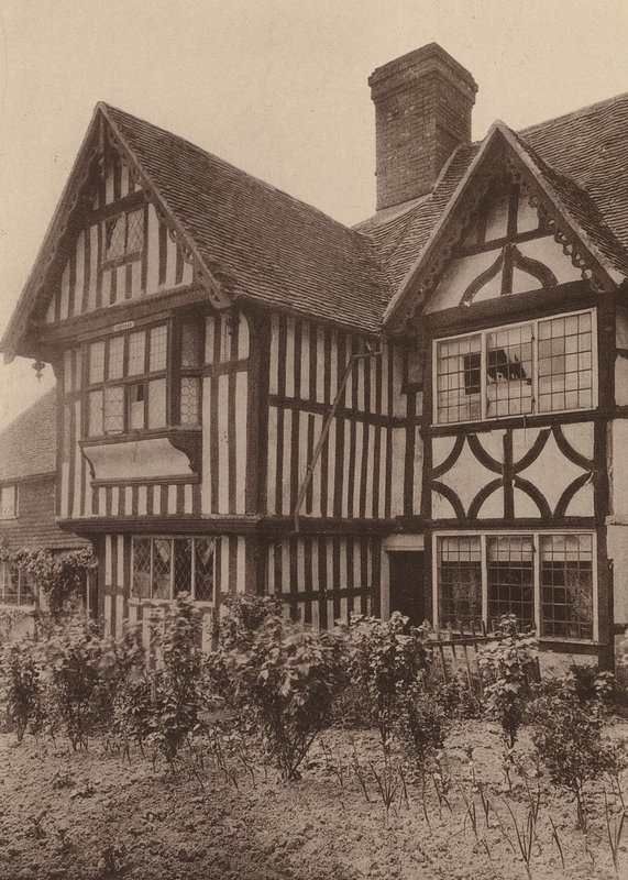 Vid Sedlescombe, Sussex (svartvitt foto) av William Galsworthy Davie