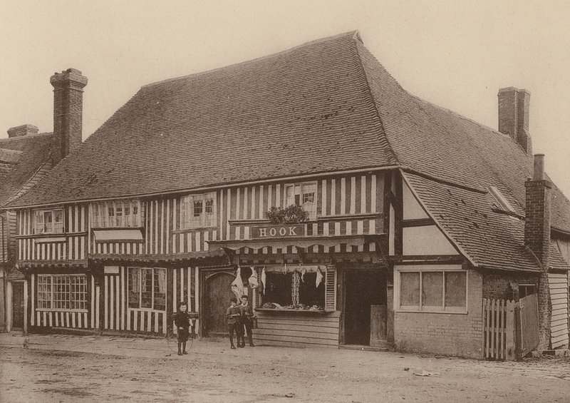 Vid Tenterden, Kent (svartvitt foto) av William Galsworthy Davie