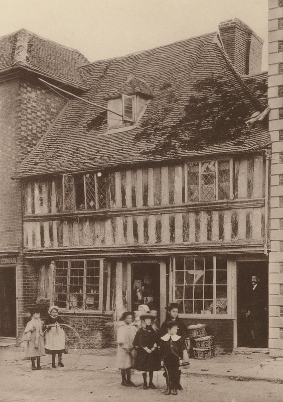 Vid Tenterden, Kent (svartvitt foto) av William Galsworthy Davie