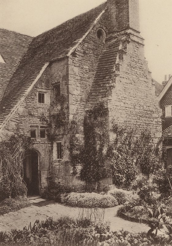 Vid Tillington, nära Petworth, West Sussex (svartvitt foto) av William Galsworthy Davie
