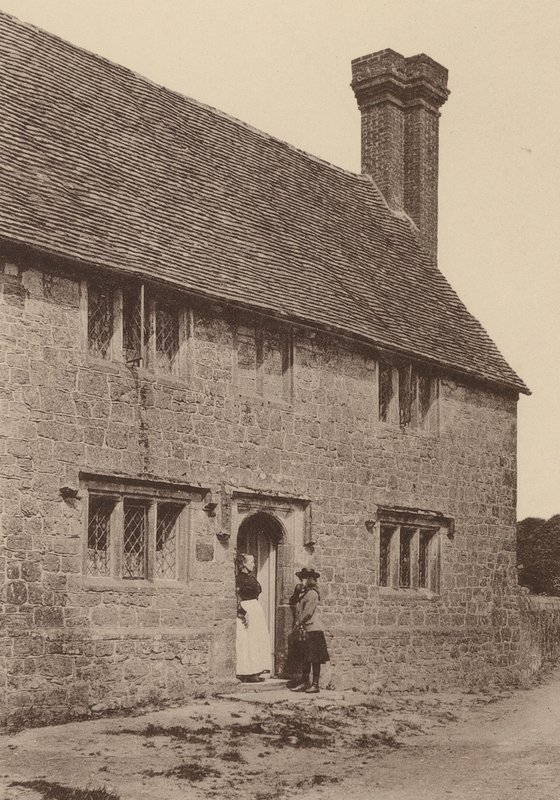 Bean Lodge, New Grove Lane, nära Petworth, Sussex (svartvitt foto) av William Galsworthy Davie
