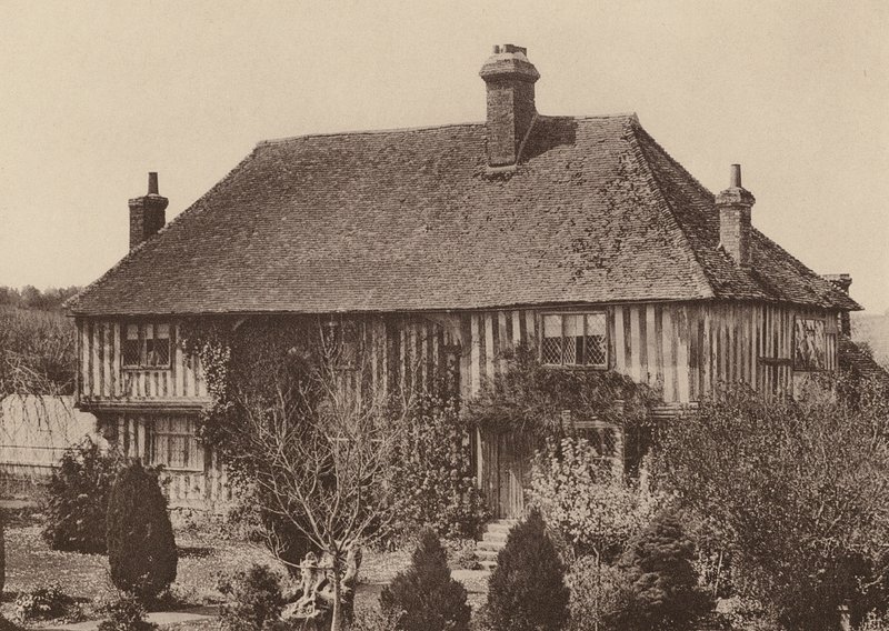 Pattenden, Goudhurst, Kent (svartvitt foto) av William Galsworthy Davie